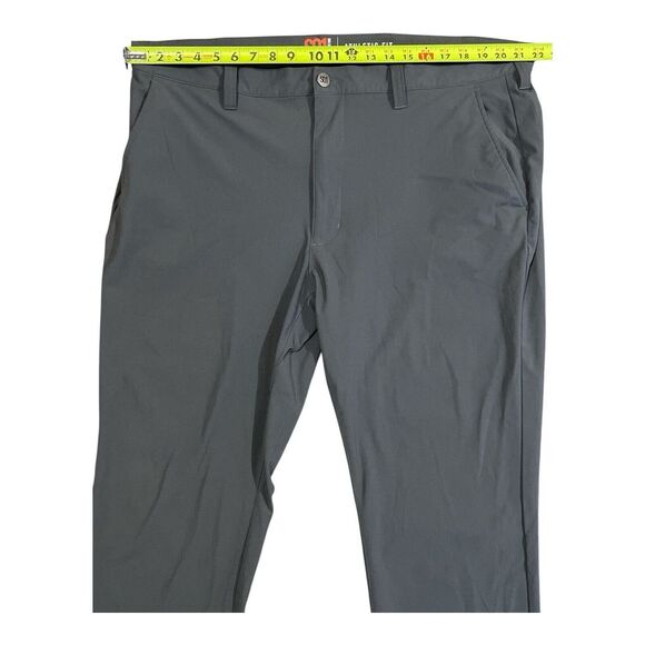 Society Of One Men's Athletic Fit 44x30 Gray‎ Polyester Pants - Picture 2 of 10